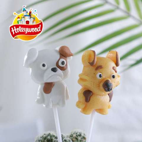 50g dog shaped licensed fruity flavored  hard candy